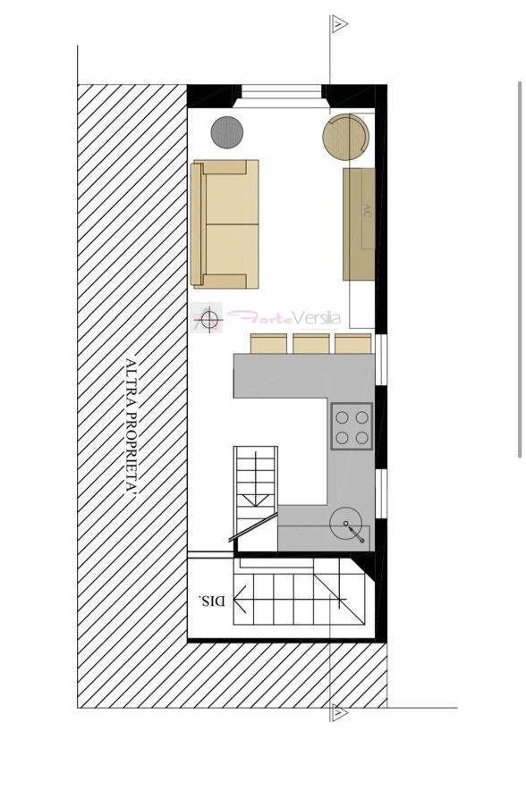 Immagine 36 di Casa semindipendente in vendita  a Forte Dei Marmi