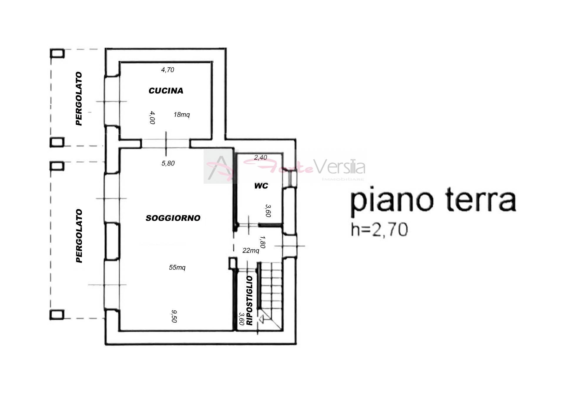 Immagine 20 di Villa in vendita  a Montignoso