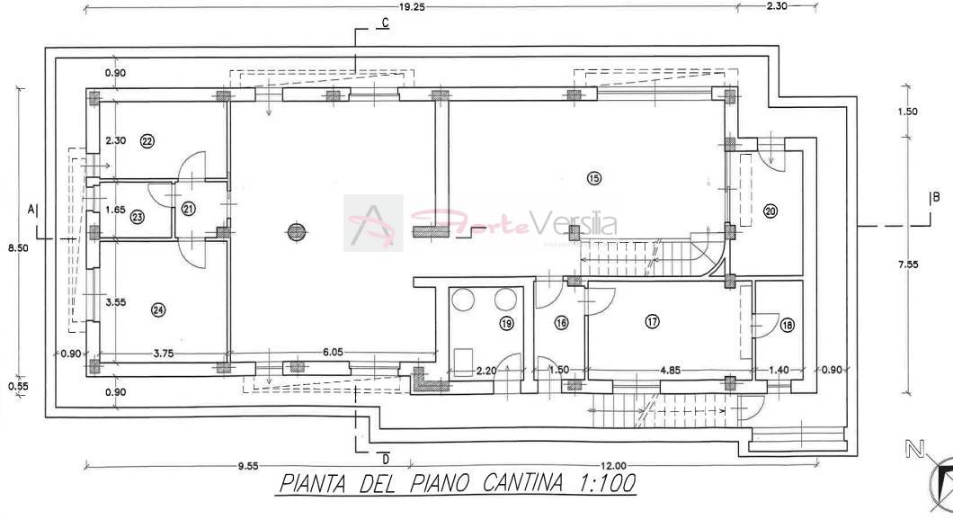 Immagine 30 di Casa indipendente in vendita  a Forte Dei Marmi