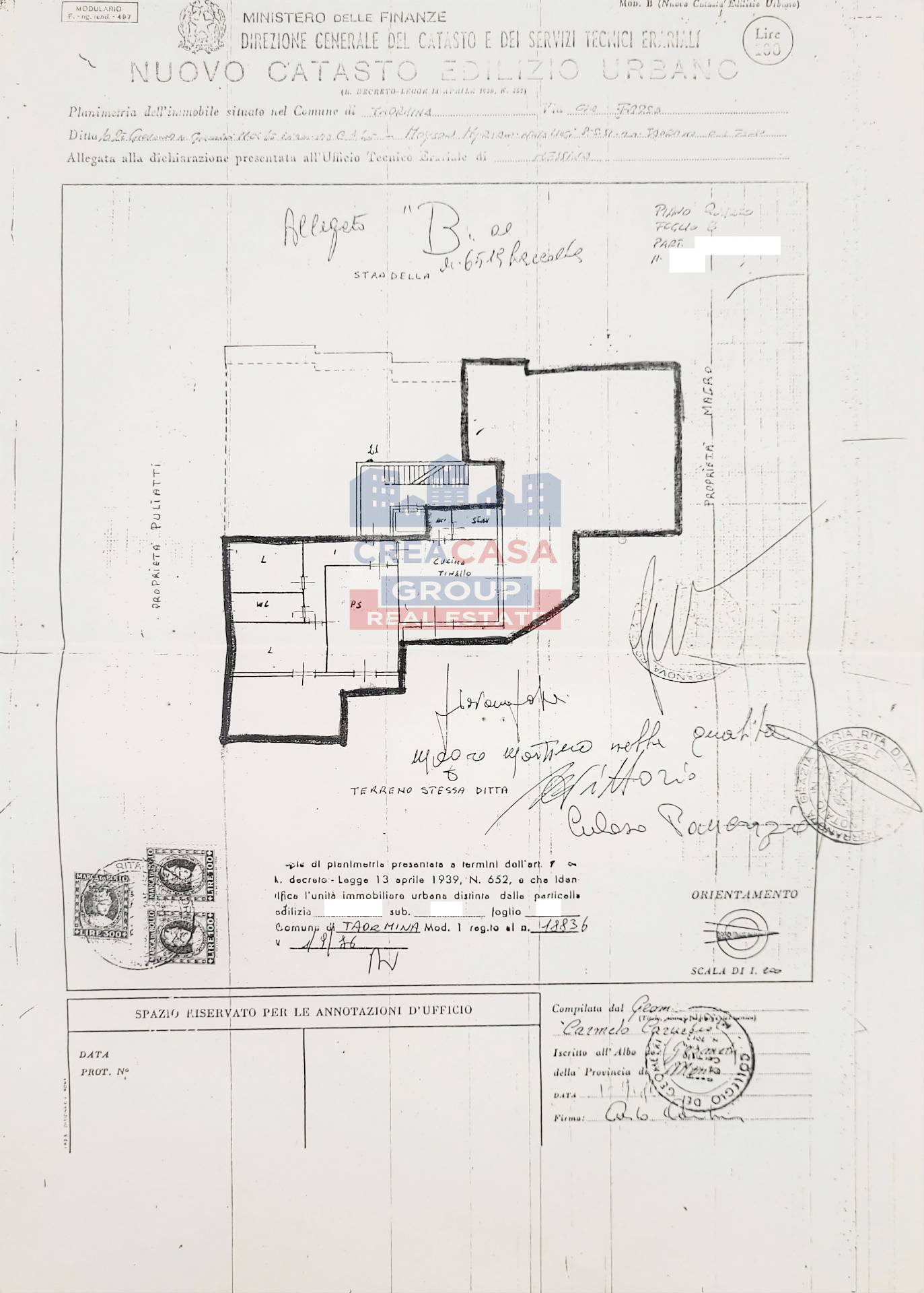 Immagine 24 di Appartamento in vendita  in Contrada Farsa a Taormina