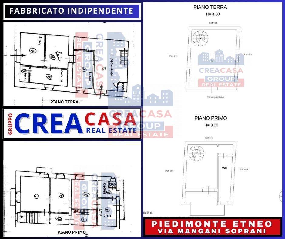 Immagine 49 di Palazzo in vendita  in Via mangani soprani a Piedimonte Etneo