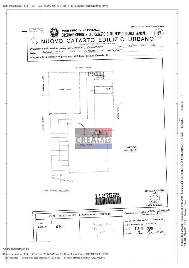 Immagine 46 di Appartamento in vendita  in Via regina del Cielo a Fiumefreddo Di Sicilia