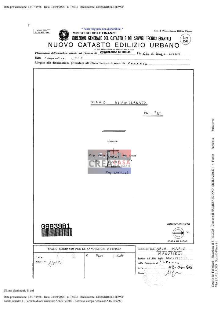 Immagine 43 di Appartamento in vendita  in Via Salvatore Calandruccio a Fiumefreddo Di Sicilia