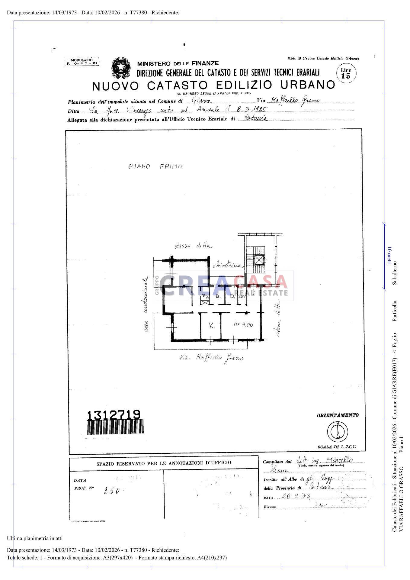 Immagine 58 di Appartamento in vendita  in Via Raffaello Grasso a Giarre