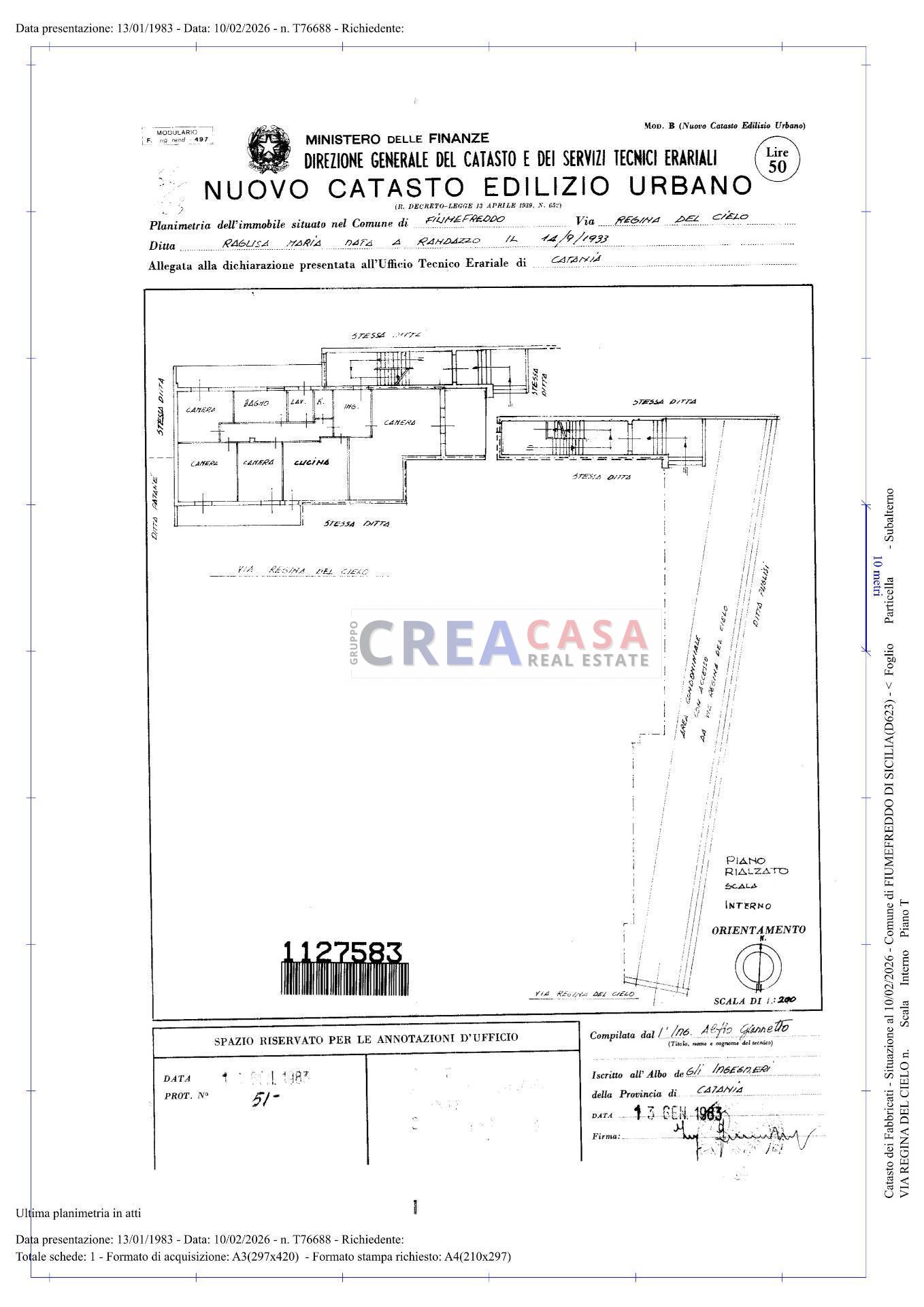 Immagine 49 di Appartamento in vendita  in Via regina del cielo a Fiumefreddo Di Sicilia