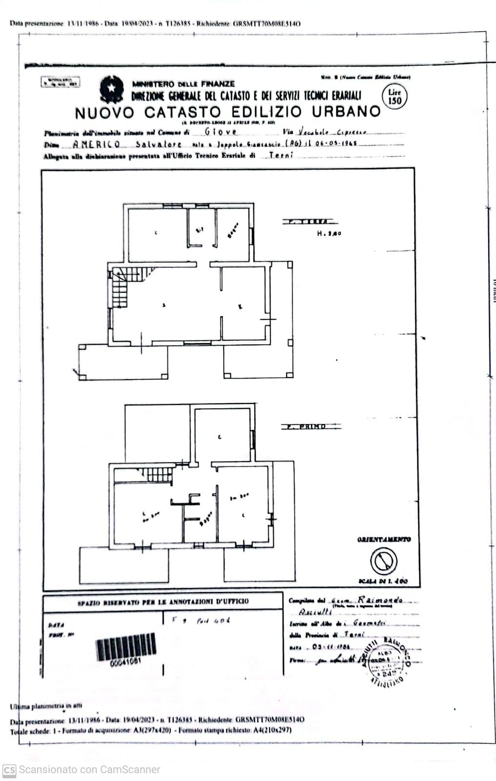 Immagine 45 di Villa in vendita  in Vocabolo Cipresso a Giove