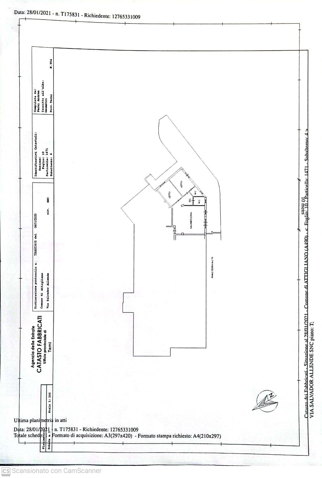 Immagine 31 di Appartamento in vendita  in Via Cesare Battisti 34 a Attigliano