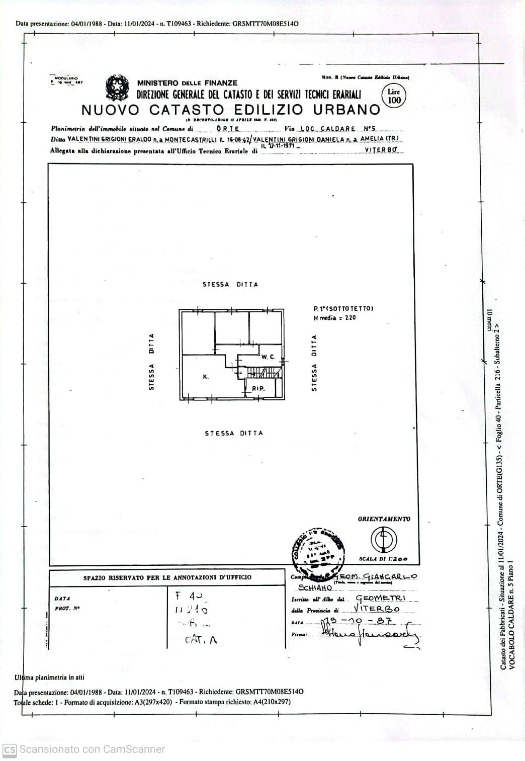Immagine 69 di Casa indipendente in vendita  in Vocabolo Caldare 5 a Orte
