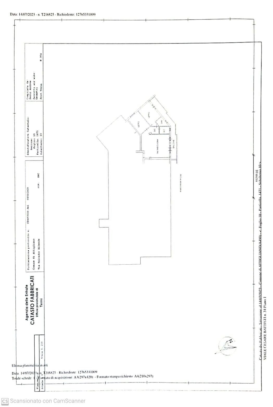 Immagine 39 di Appartamento in vendita  in Via Salvador Allende 12 a Attigliano