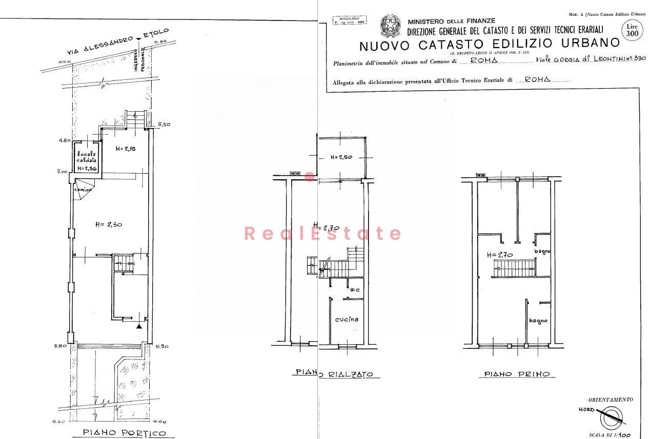 Immagine 44 di Villetta a schiera in vendita  in Viale Gorgia Di Leontini 330 a Roma