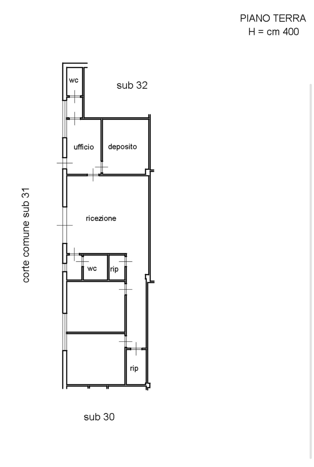 Immagine 29 di Ufficio in vendita  in Via Perpignano a Palermo