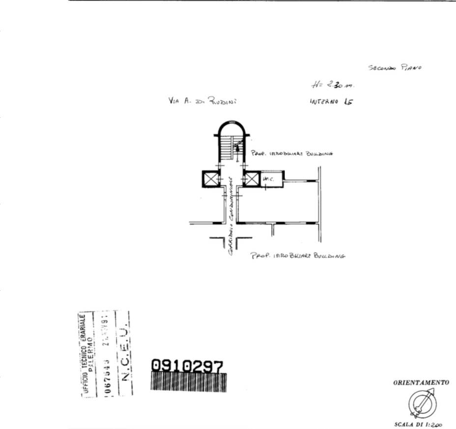 Immagine 17 di Ufficio in vendita  in Via Antonio Di Rudini 24 C a Palermo