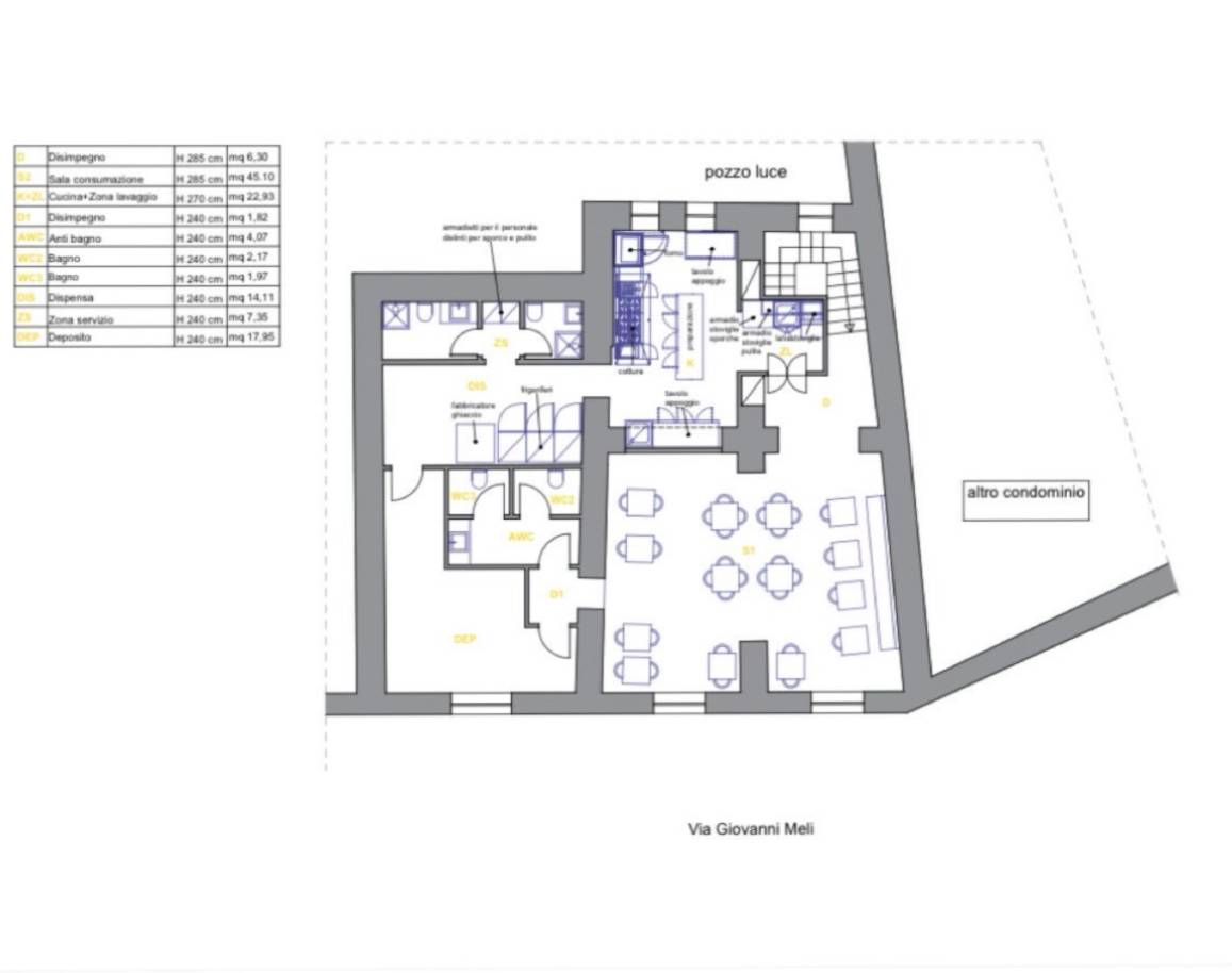 Immagine 22 di Attività commerciale in affitto  in Via Giovanni Meli a Palermo
