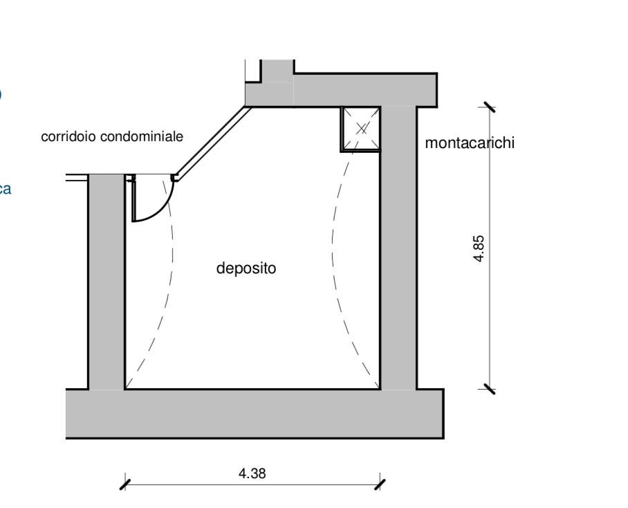 Immagine 12 di Negozio in affitto  in Via Della Moscova a Milano