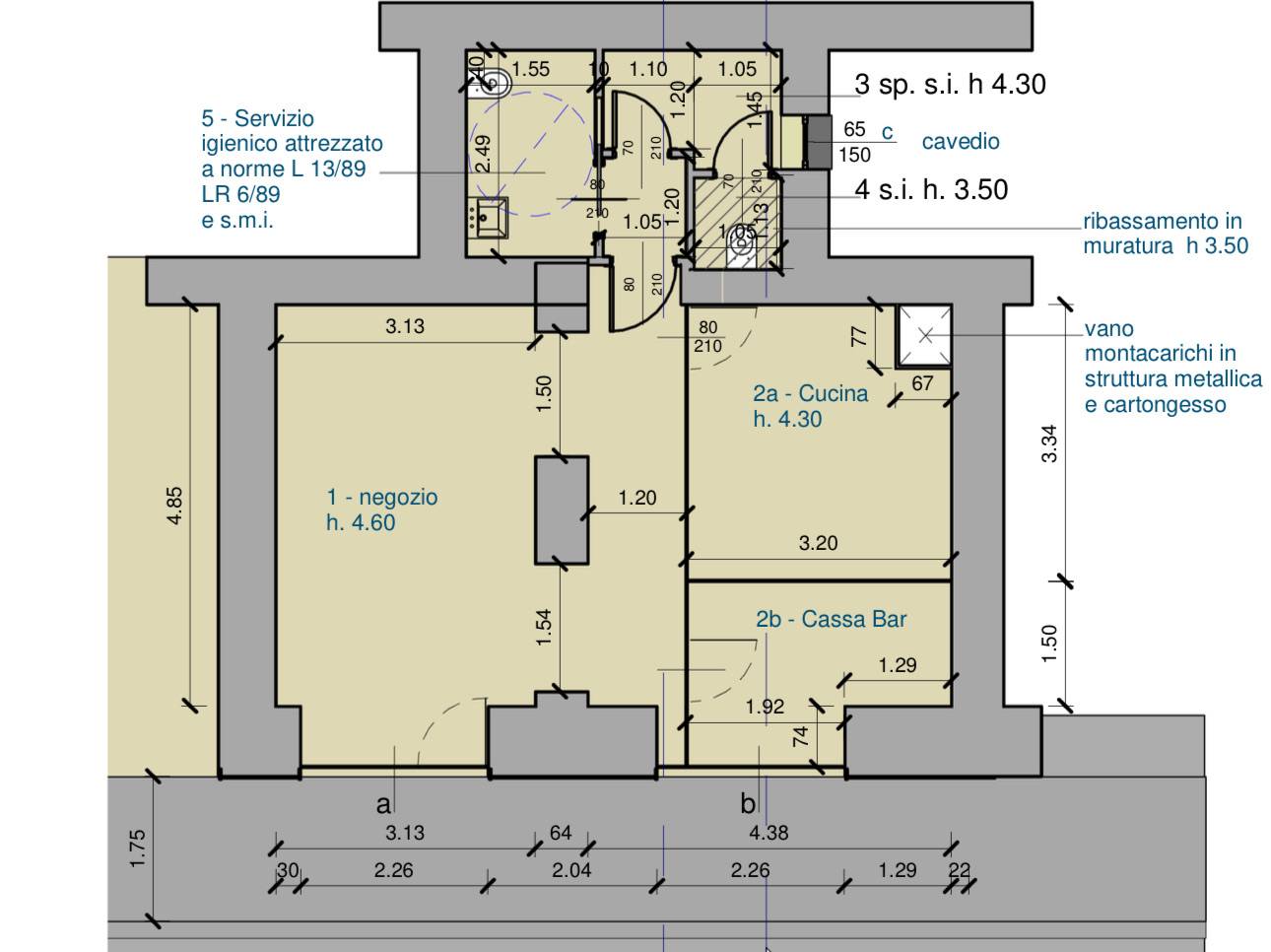 Immagine 11 di Negozio in affitto  in Via Della Moscova a Milano