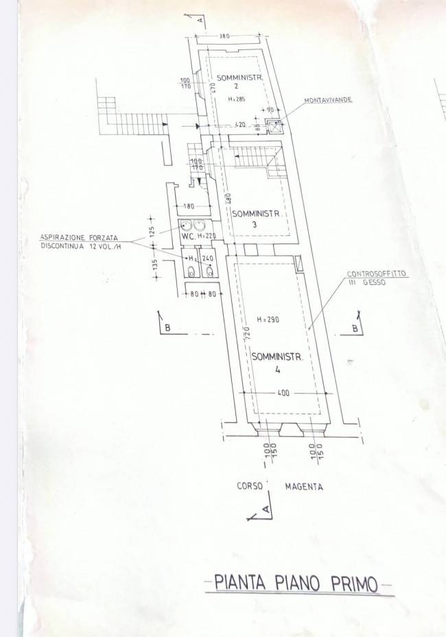 Immagine 17 di Negozio in affitto  in Corso Magenta a Milano