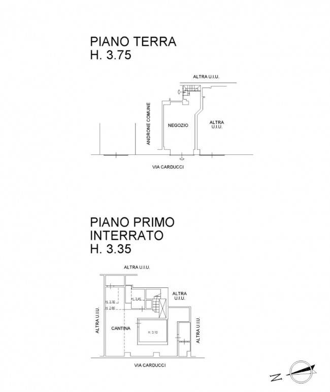 Immagine 12 di Negozio in affitto  in Via Giosue' Carducci a Milano