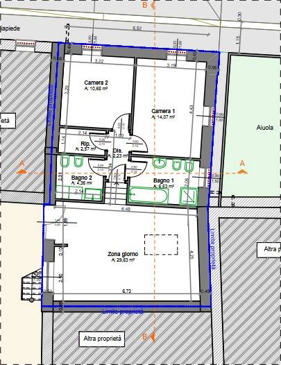 Immagine 9 di Appartamento in vendita  in via fermi a Grezzago