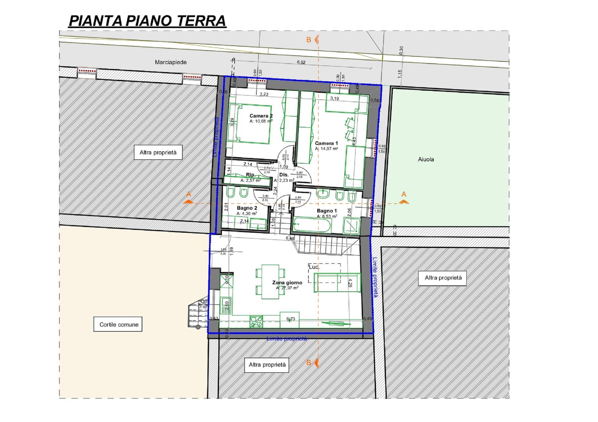 Immagine 10 di Appartamento in vendita  in via fermi a Grezzago