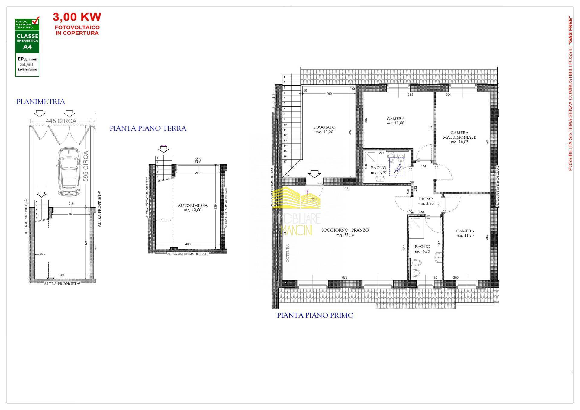 Immagine 5 di Appartamento in vendita  in VIA SAN FRANCESCO D'ASSISI a Arcene