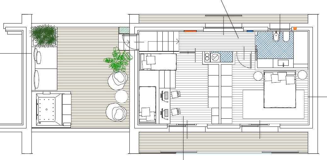 Immagine 33 di Villetta a schiera in vendita  in VIA PER TREZZO a Vaprio D'adda