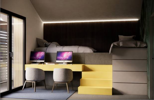 Immagine 12 di Villetta a schiera in vendita  in VIA PER TREZZO a Vaprio D'adda