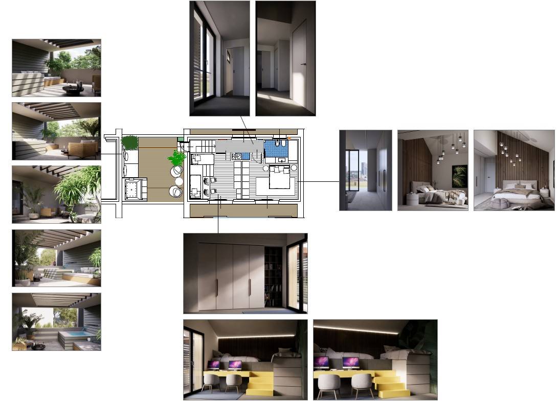 Immagine 31 di Villetta a schiera in vendita  in VIA PER TREZZO a Vaprio D'adda