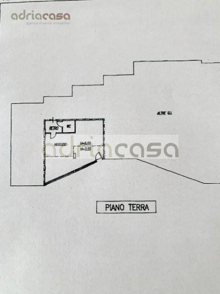 Immagine 4 di Ufficio in vendita  in via flaminia a Rimini