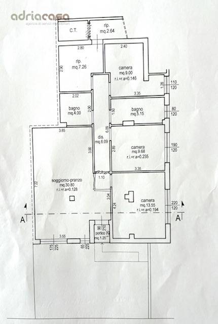 Immagine 11 di Appartamento in vendita  in Viale Malta a Riccione