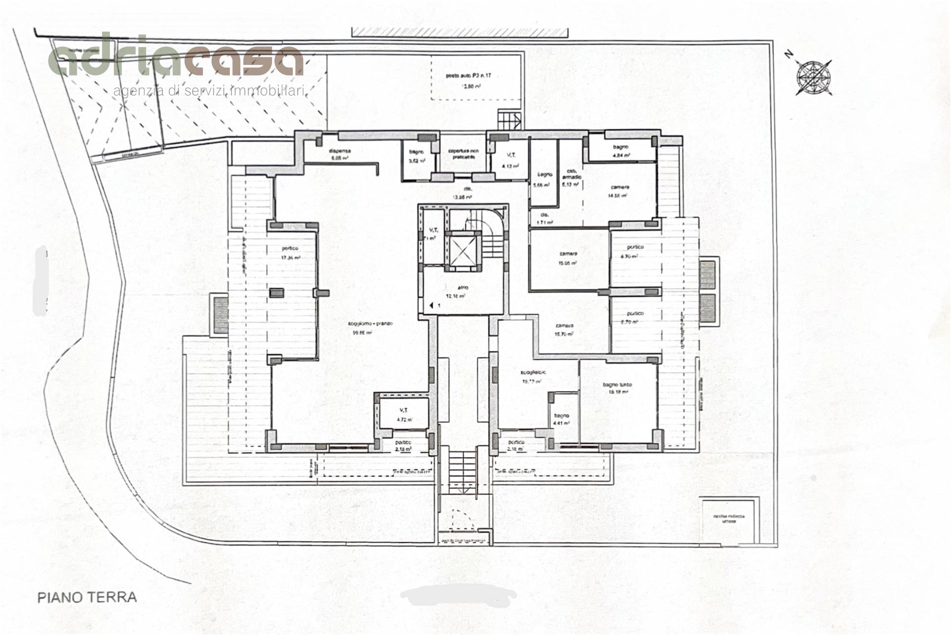 Immagine 5 di Appartamento in vendita  in Viale Emilia a Riccione