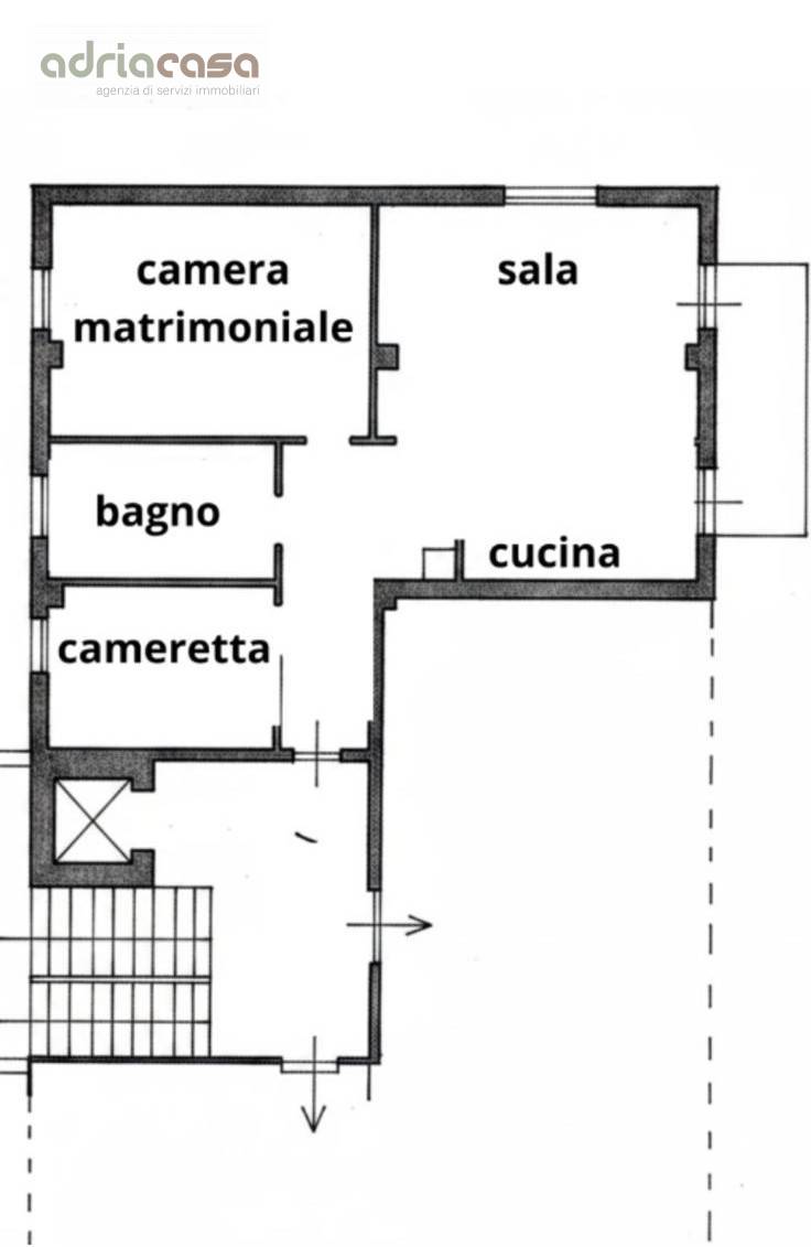 Immagine 13 di Appartamento in vendita  in Viale Regina Elena a Rimini