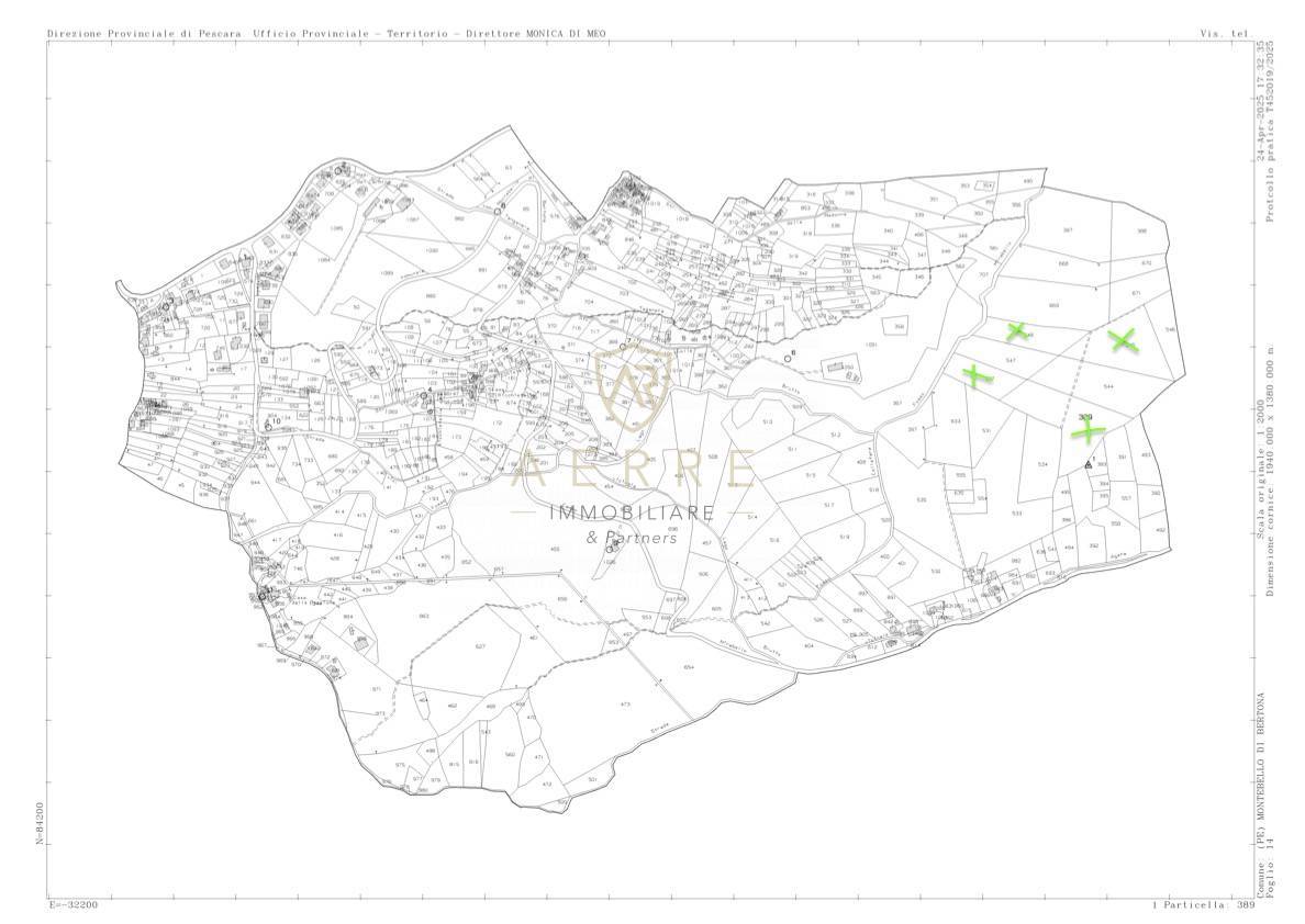 Immagine 8 di Terreno agricolo in vendita  in C.da Campo Mirabello a Brittoli