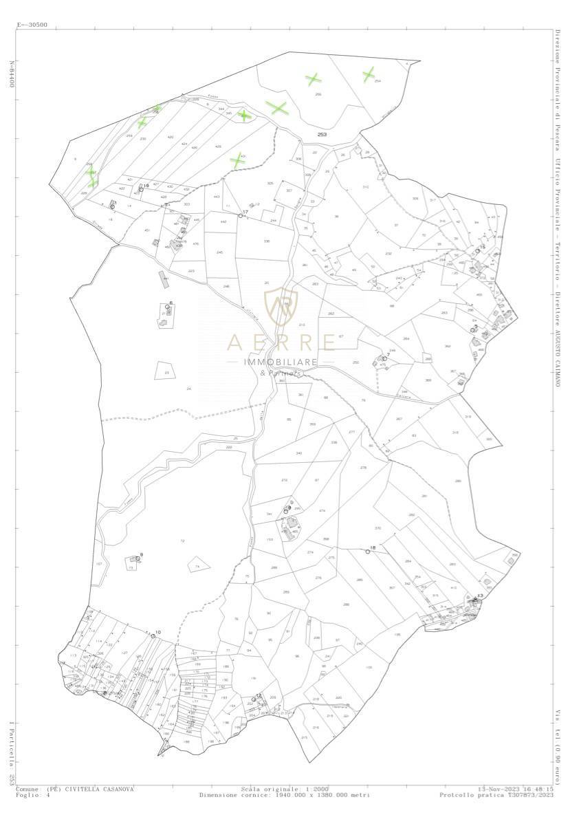 Immagine 10 di Terreno agricolo in vendita  in C.da Campo Mirabello a Brittoli