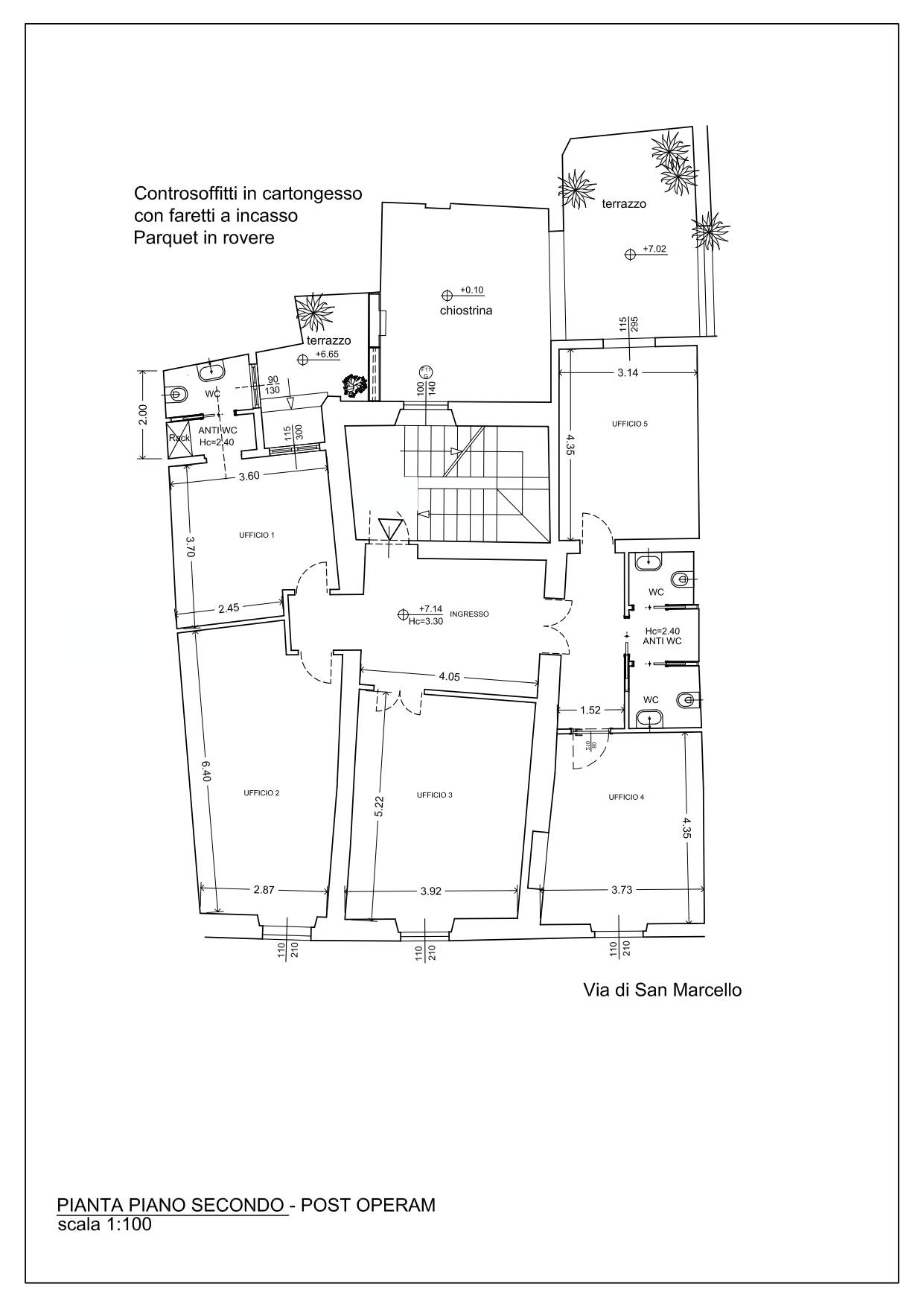 Immagine 26 di Ufficio in affitto  in Via Di San Marcello a Roma