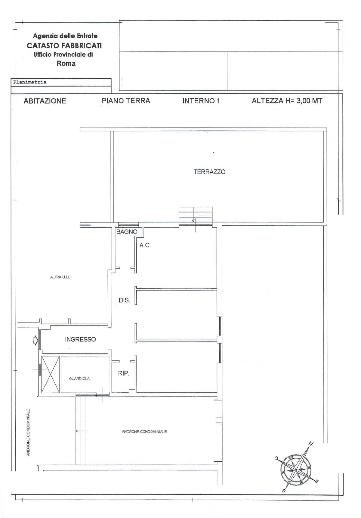 Immagine 28 di Appartamento in vendita  in Via Pietro Fedele 51 a Roma