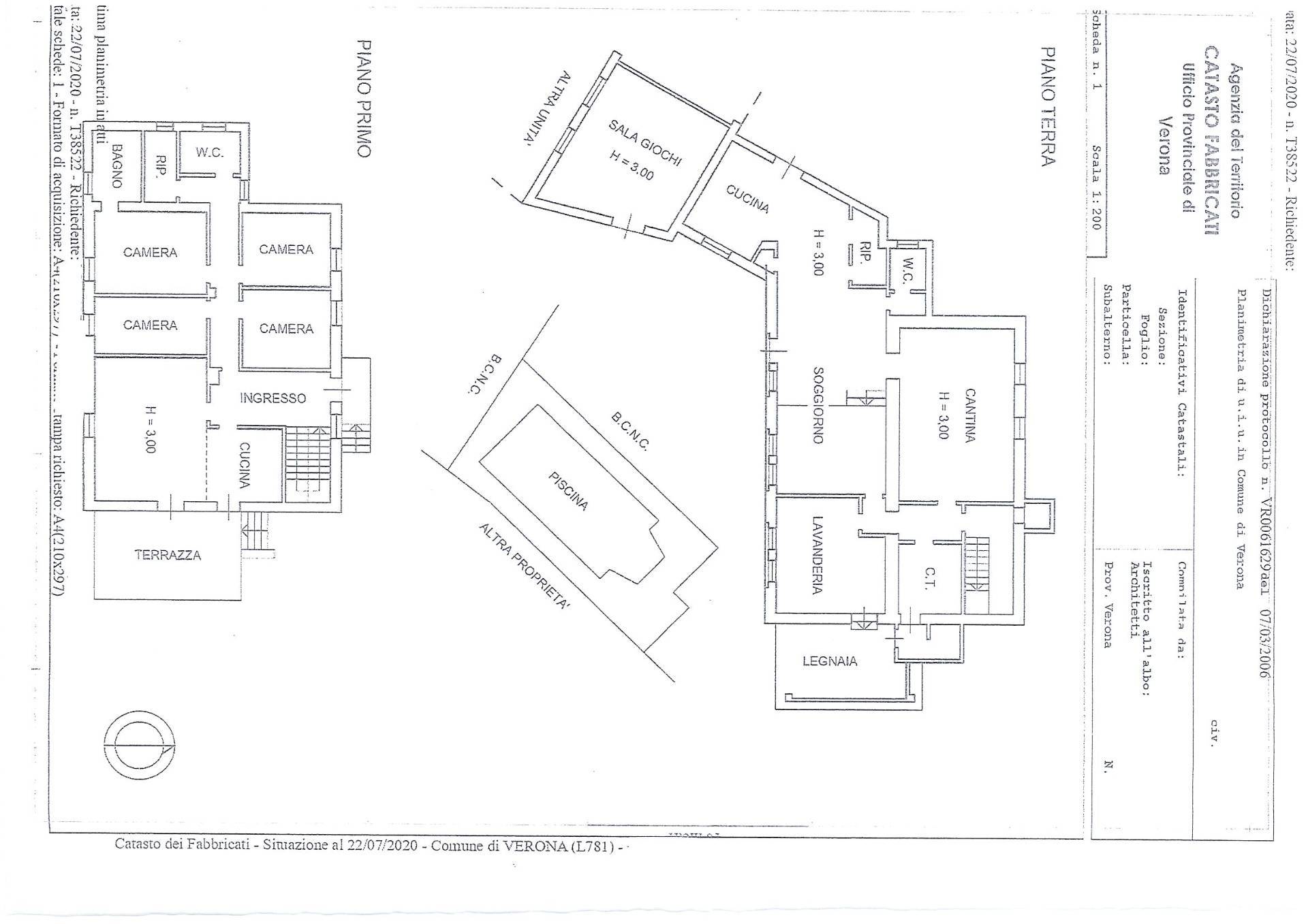Immagine 27 di Rustico / casale in vendita  in via Pradelle 60 a Verona