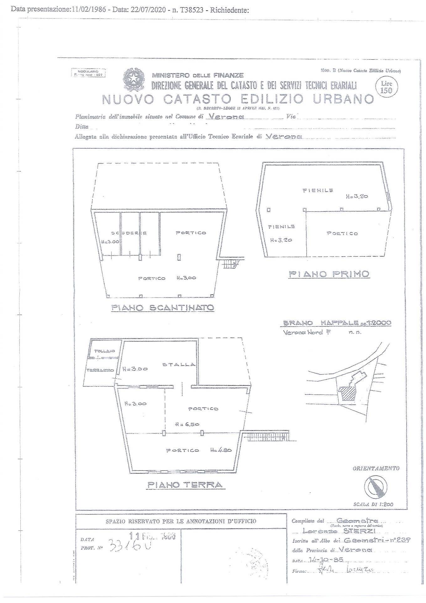 Immagine 28 di Rustico / casale in vendita  in via Pradelle 60 a Verona