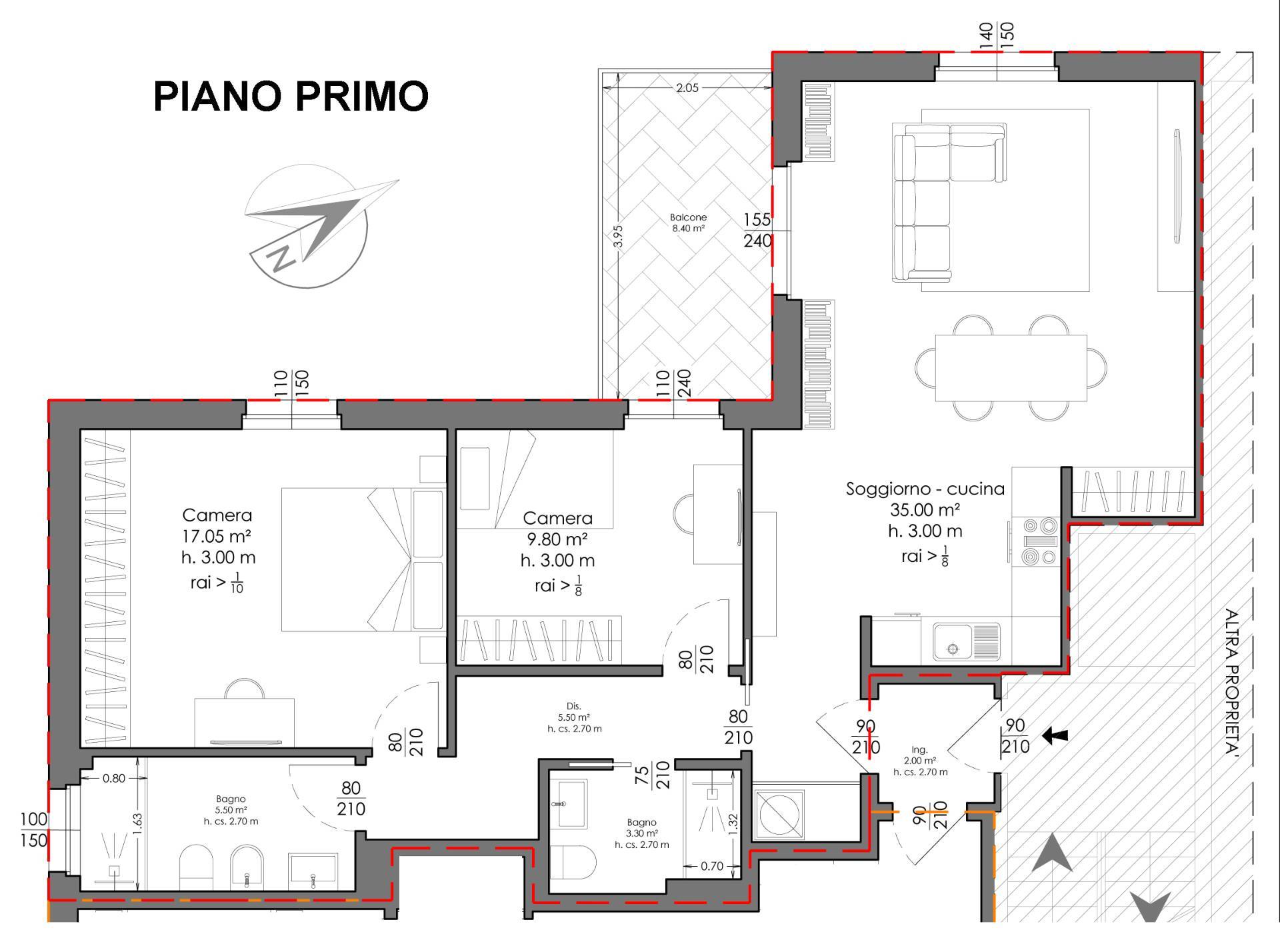 Immagine 14 di Appartamento in vendita  in Via Eleonora Duse 12 a Verona
