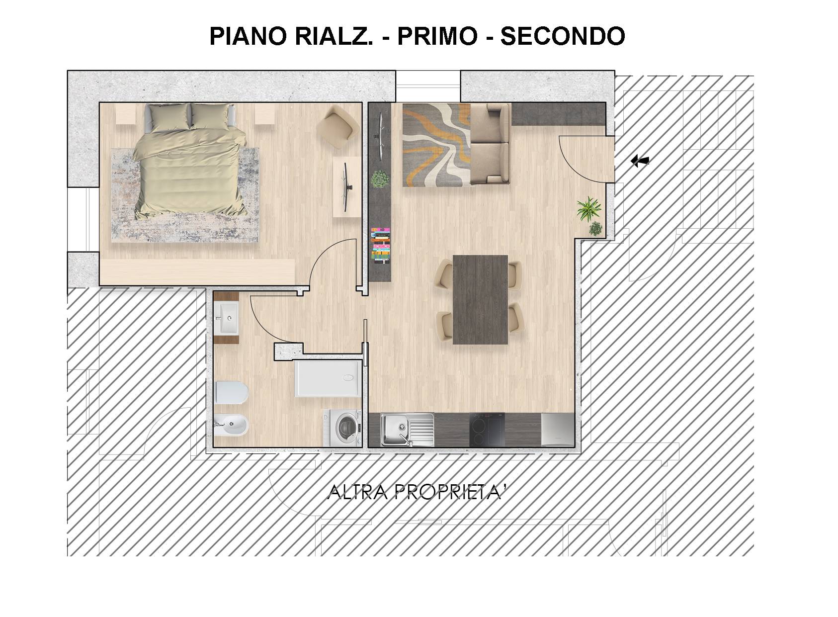 Immagine 9 di Appartamento in vendita  in Via Po 13 a Verona