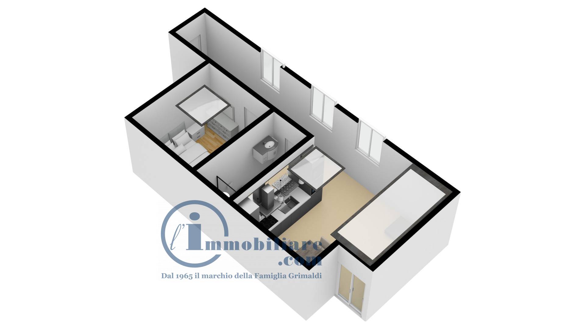 Immagine 29 di Appartamento in affitto  in via Gola 1 a Milano