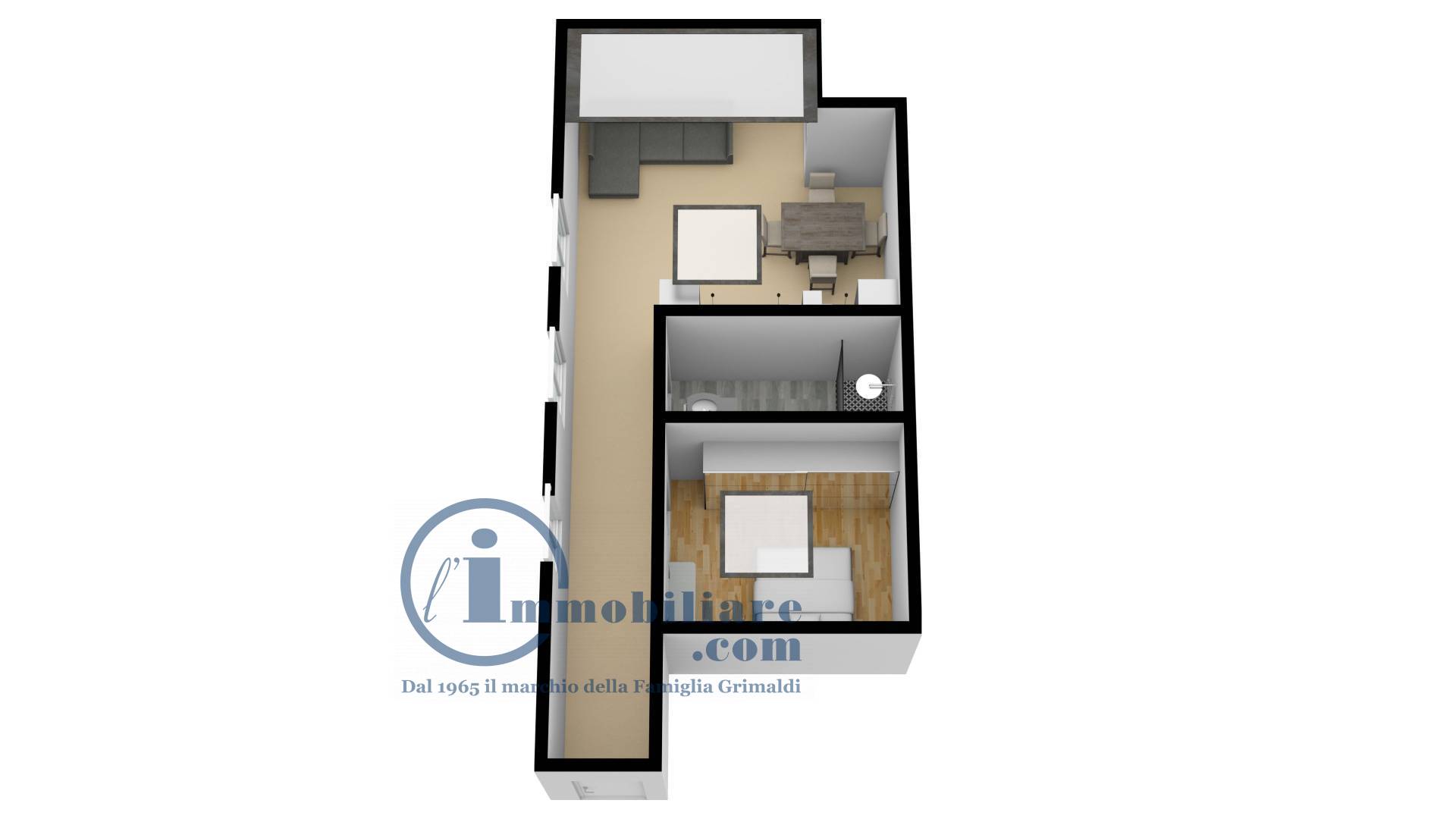 Immagine 33 di Appartamento in affitto  in via Gola 1 a Milano