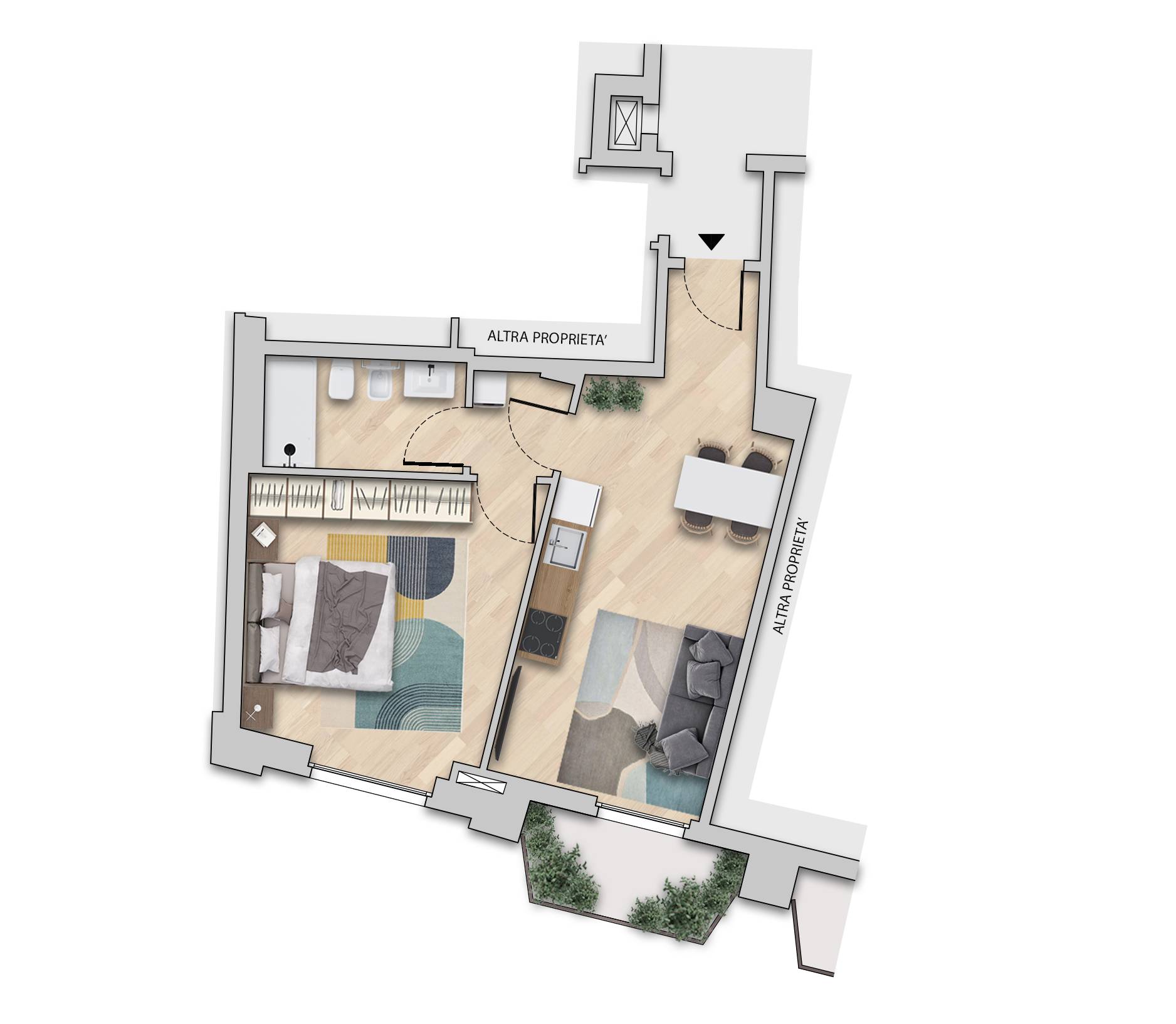 Immagine 7 di Appartamento in vendita  in Via Francesco Berni 12 a Verona