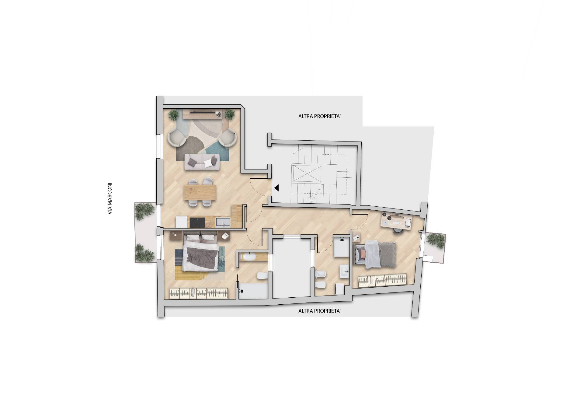 Immagine 38 di Appartamento in vendita  in Via Guglielmo Marconi 60 a Verona