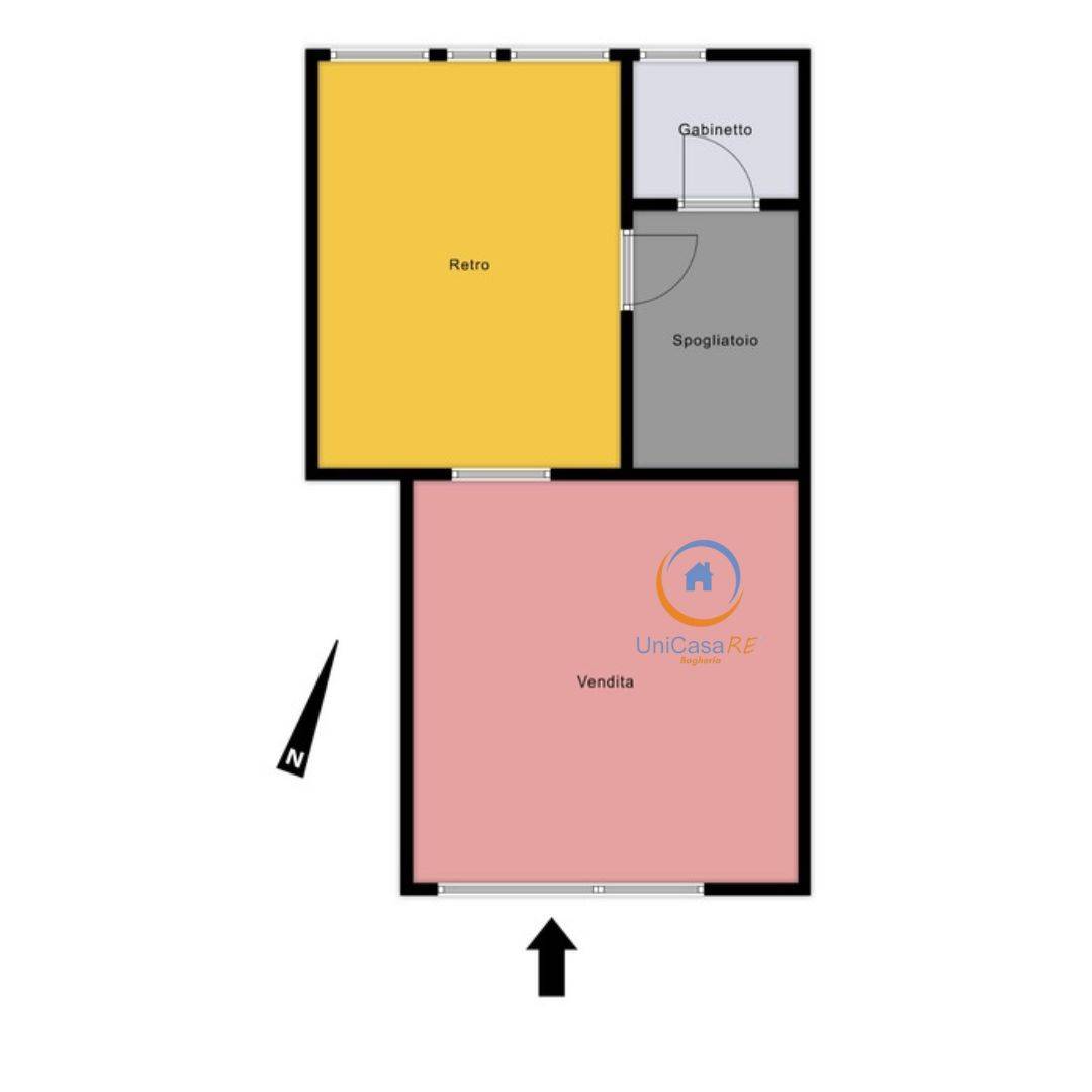 Immagine 13 di Locale commerciale in affitto  in Via Roma 63 a Casteldaccia