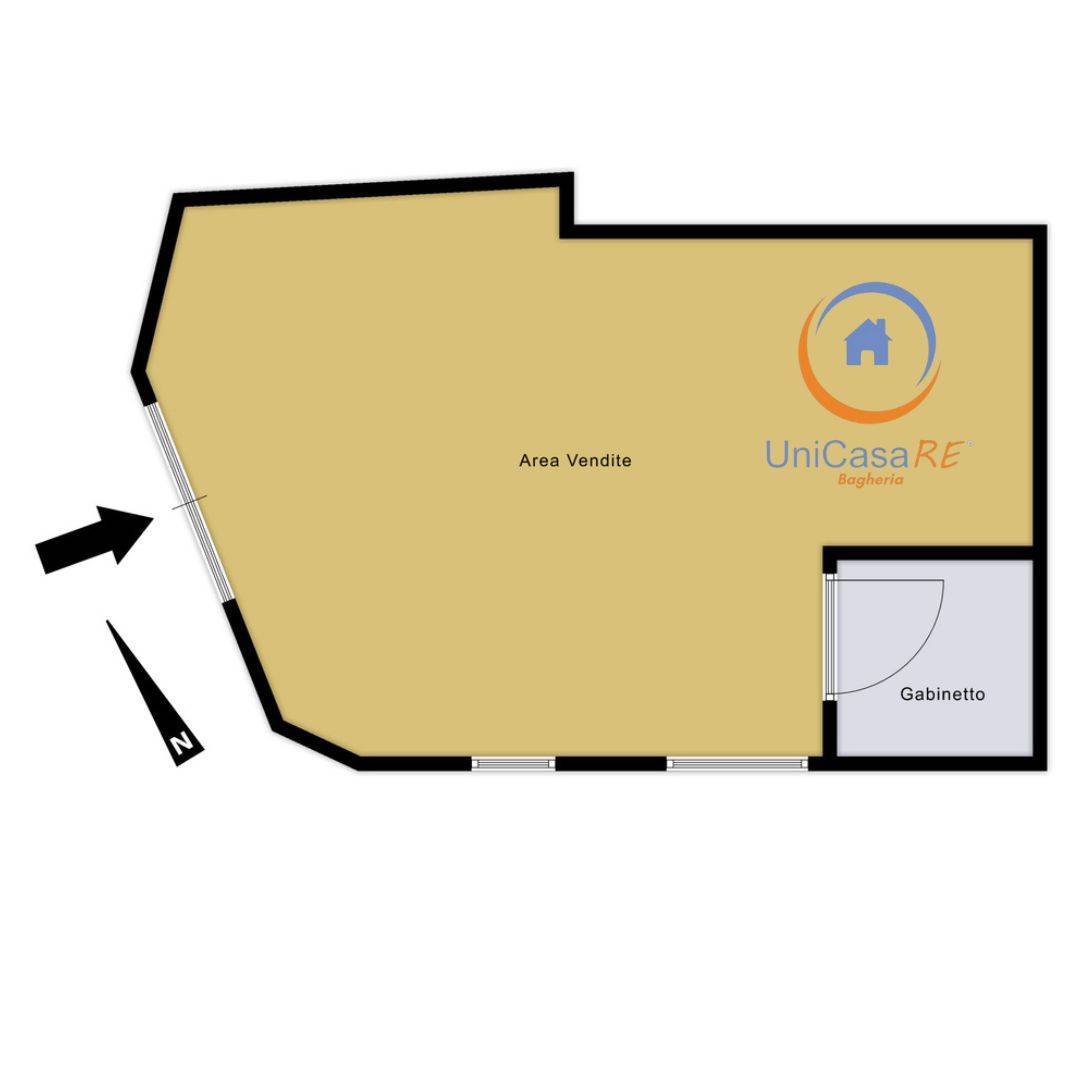 Immagine 9 di Attività commerciale in affitto  in Corso Filangeri 49 a Santa Flavia