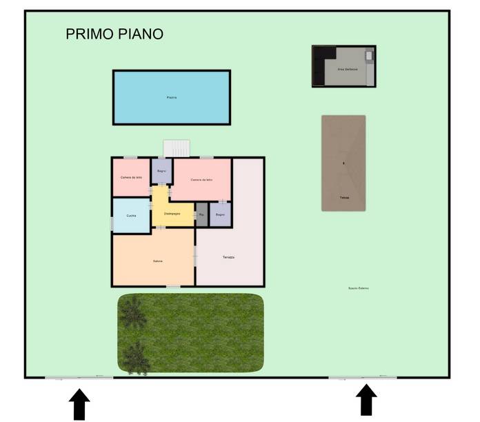 Immagine 38 di Villa in vendita  in Contrada Sant'Onofrio snc a Trabia