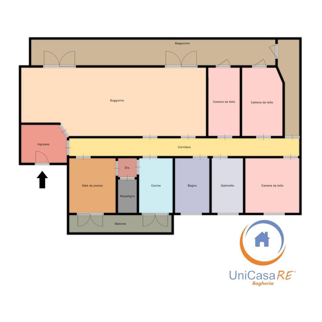 Immagine 38 di Appartamento in vendita  in Via Alba 20 a Santa Ninfa