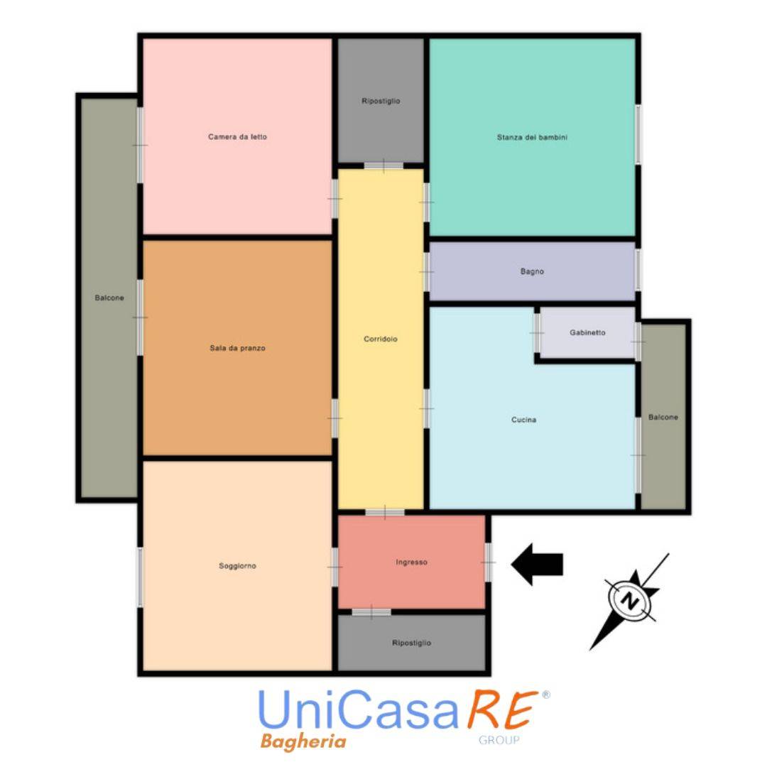 Immagine 16 di Appartamento in vendita  in Via Antonio vivaldi 7 a Bagheria