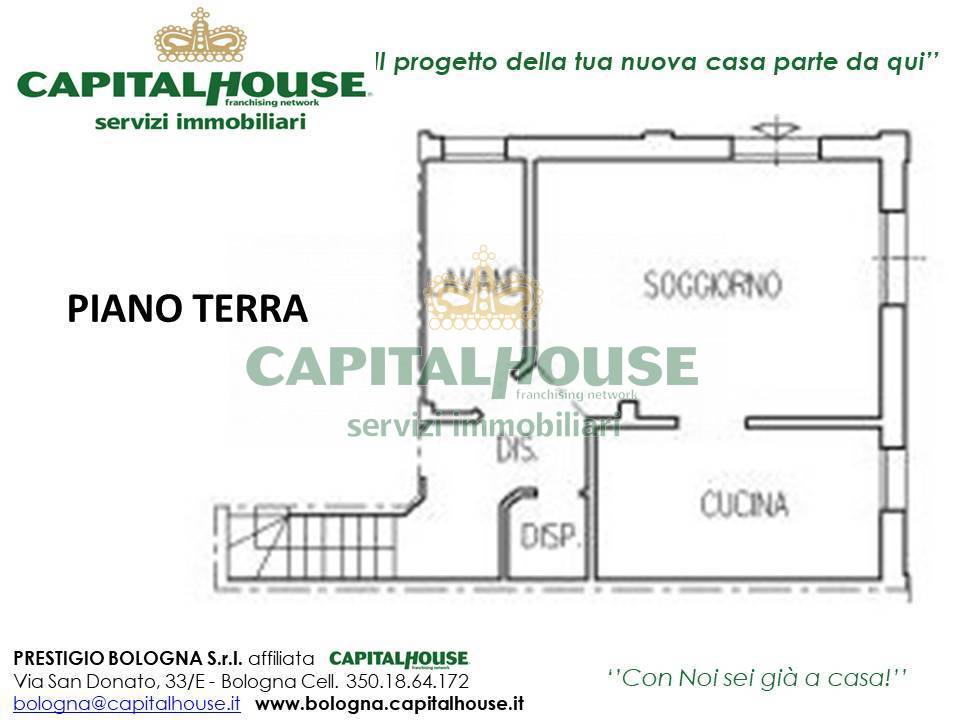 Immagine 32 di Villetta a schiera in vendita  in Via Bagno a Bentivoglio