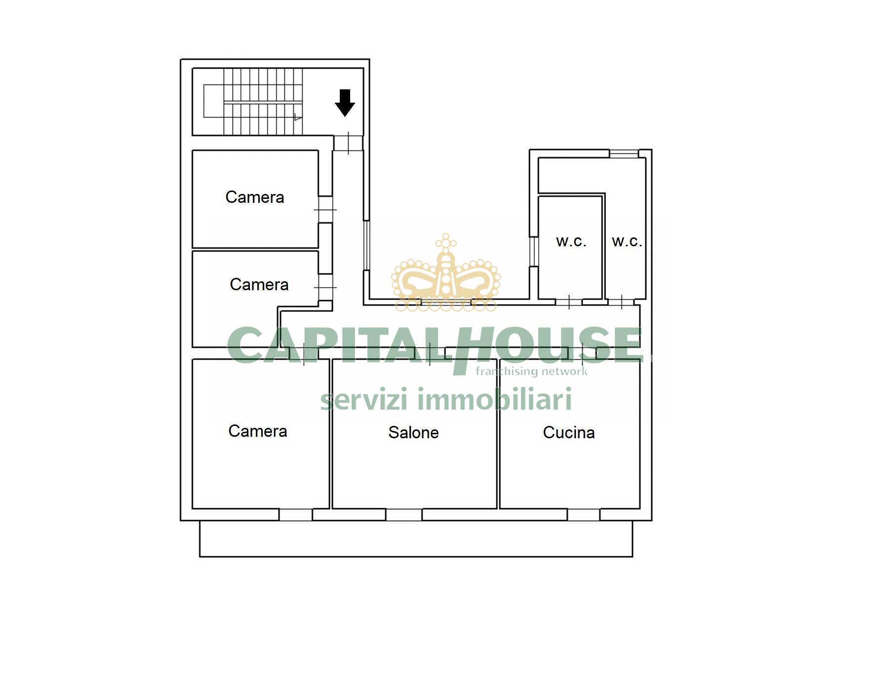 Immagine 24 di Appartamento in vendita  in Via Sisto V a Capodrise